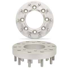 BOTRAK 8 Lug to 10 Lug 8x170 to 10x225 19.5" Rim Dual Wheel Adapters Spacers for ford F250 F350 off Road 4x4