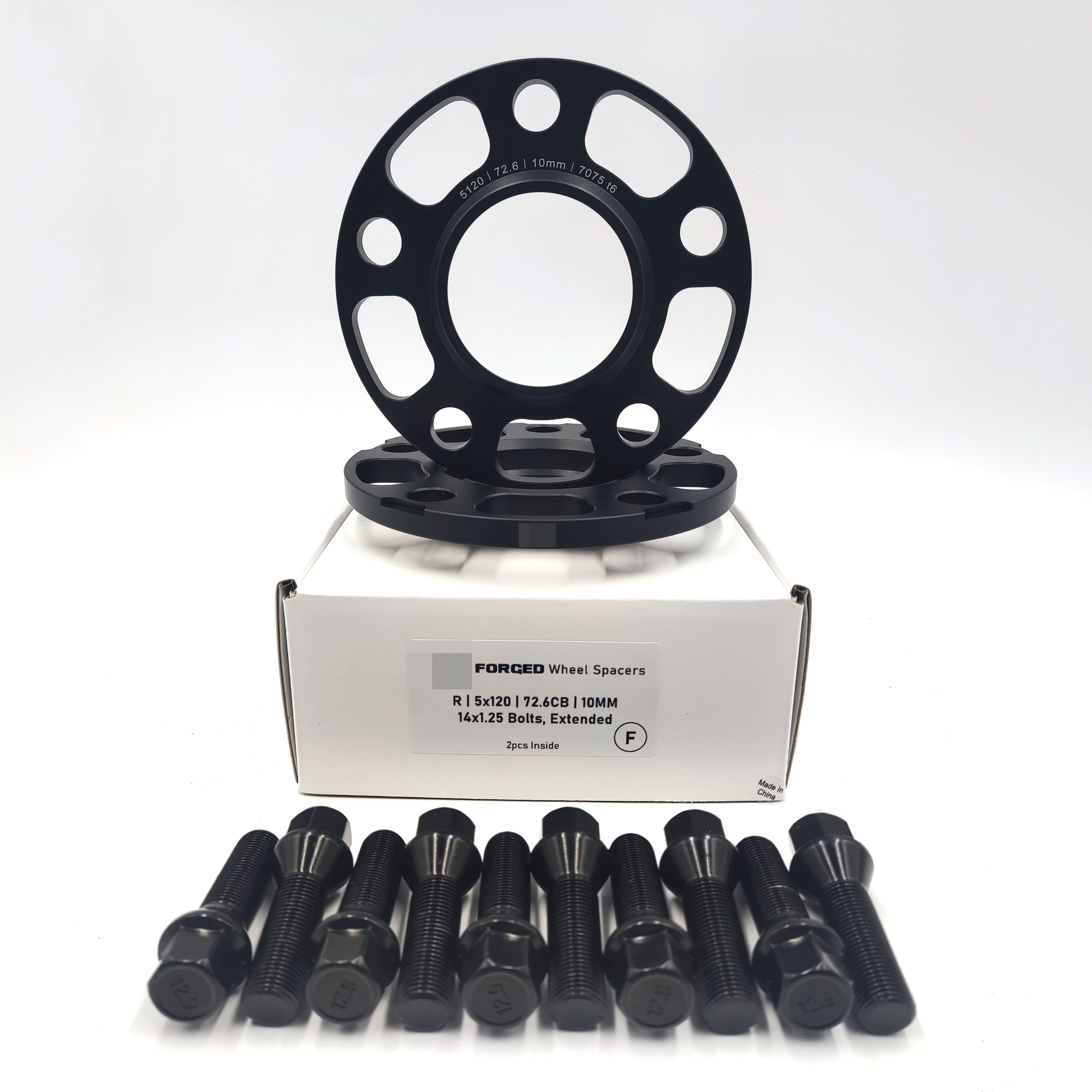 BOTRAK aerospace alloy aluminum 7075 t6 WS 5x120 wheel spacers for bmw F chassis mini countryman paceman R60 R61