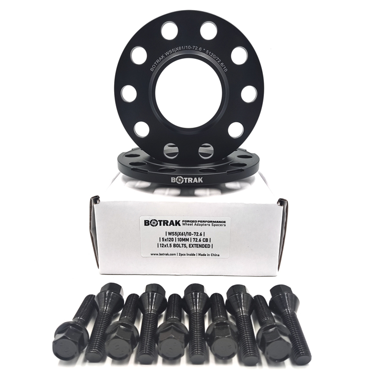 BOTRAK WS forged t6 6061 5x120 CB72.6 hub centric wheel spacers fit BMW E chassis M1 M3 M5 M6 X1 Z3 Z4 Z8