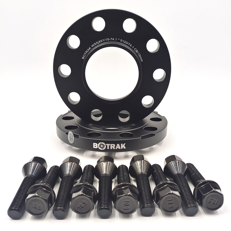 BOTRAK true forged t6 6061 or t6 7075 5x120 wheel spacers 74.1mm bore or 74.1 to 72.6mm for bmw e39 e70 x70 m7x