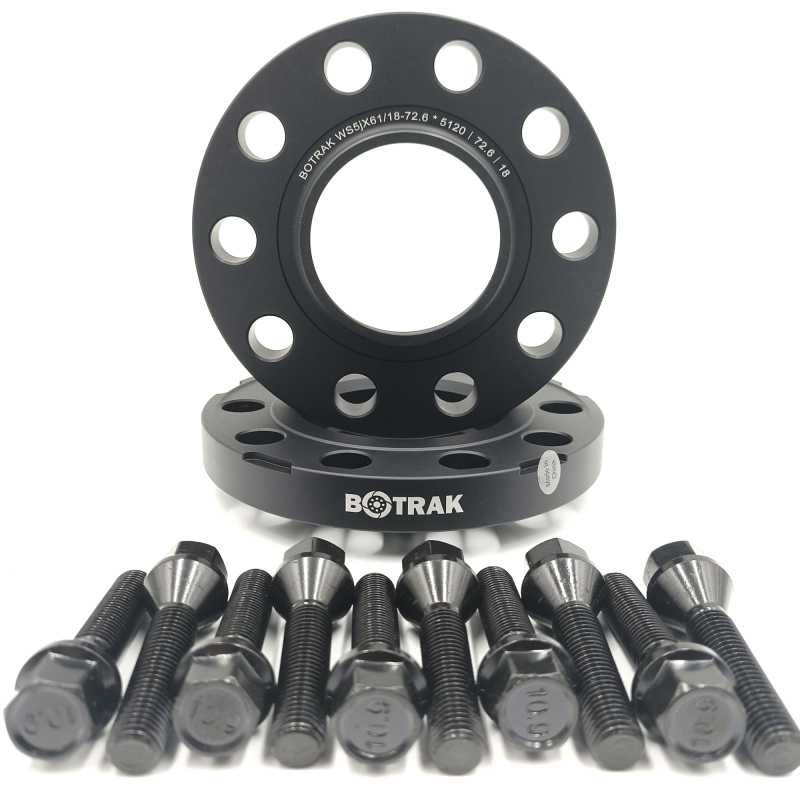 BOTRAK WS forged t6 6061 5x120 CB72.6 hub centric wheel spacers fit BMW E chassis M1 M3 M5 M6 X1 Z3 Z4 Z8