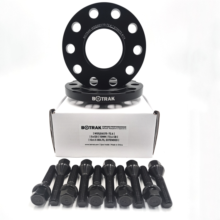 BOTRAK WS forged t6 6061 5x120 CB72.6 hub centric wheel spacers fit BMW E chassis M1 M3 M5 M6 X1 Z3 Z4 Z8