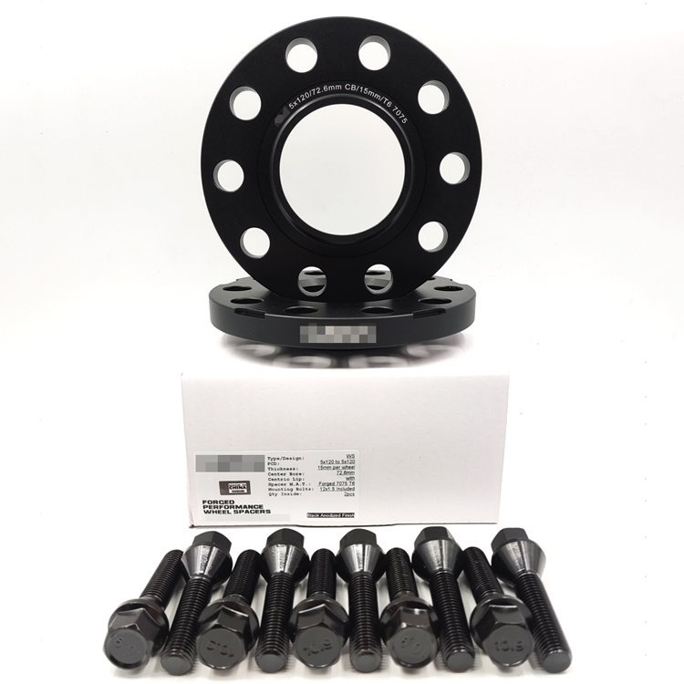 BOTRAK aerospace alloy aluminum 7075 t6 WS 5x120 wheel spacers for bmw F chassis mini countryman paceman R60 R61