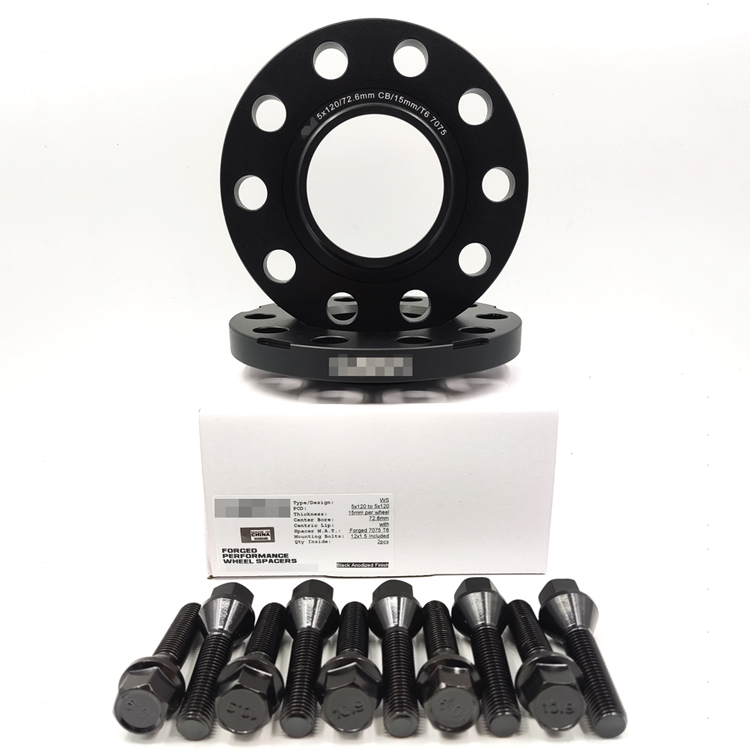 BOTRAK aerospace alloy aluminum 7075 t6 WS 5x120 wheel spacers for bmw F chassis mini countryman paceman R60 R61