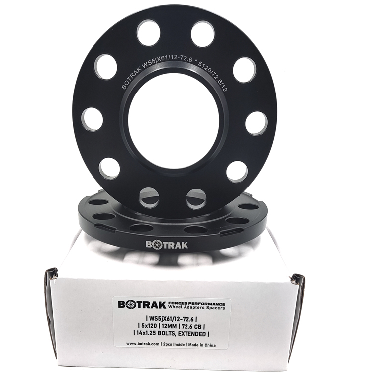 BOTRAK WS forged t6 6061 5x120 CB72.6 hub centric wheel spacers fit BMW E chassis M1 M3 M5 M6 X1 Z3 Z4 Z8