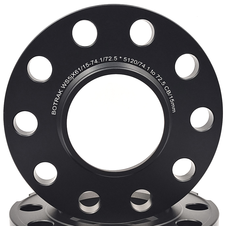 BOTRAK true forged t6 6061 or t6 7075 5x120 wheel spacers 74.1mm bore or 74.1 to 72.6mm for bmw e39 e70 x70 m7x