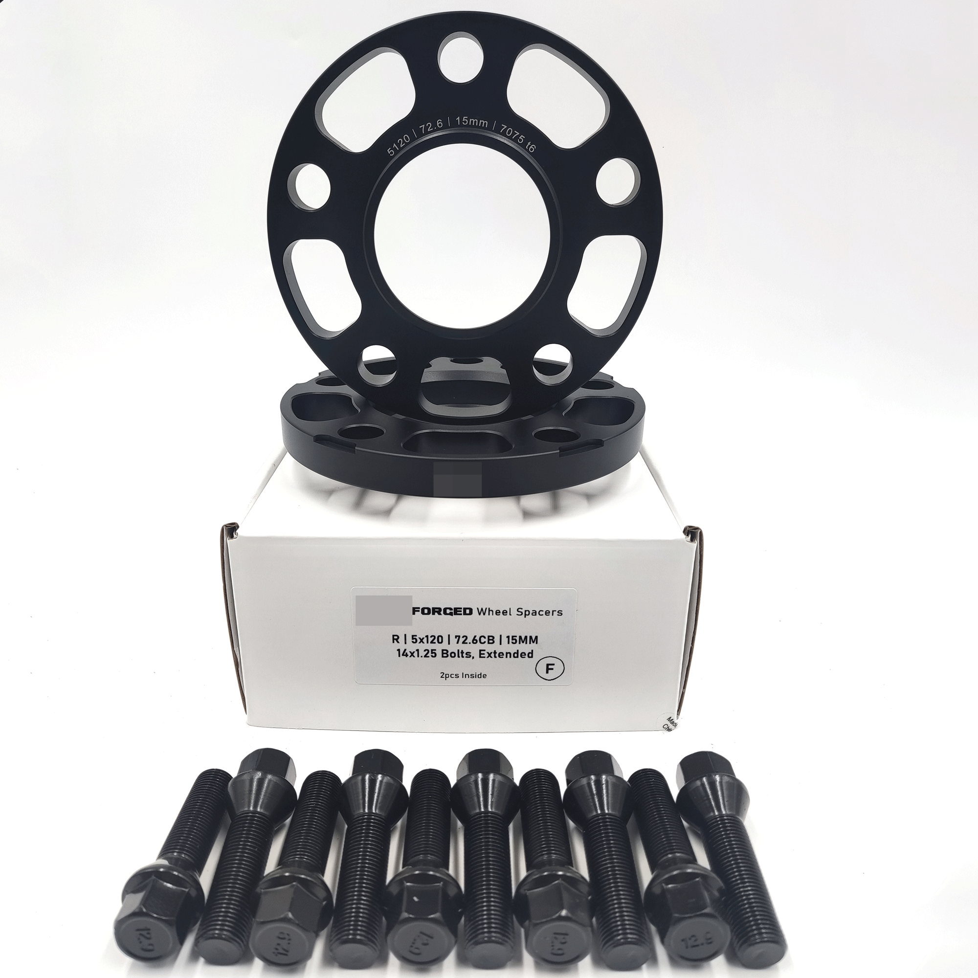 BOTRAK aerospace alloy aluminum 7075 t6 WS 5x120 wheel spacers for bmw F chassis mini countryman paceman R60 R61