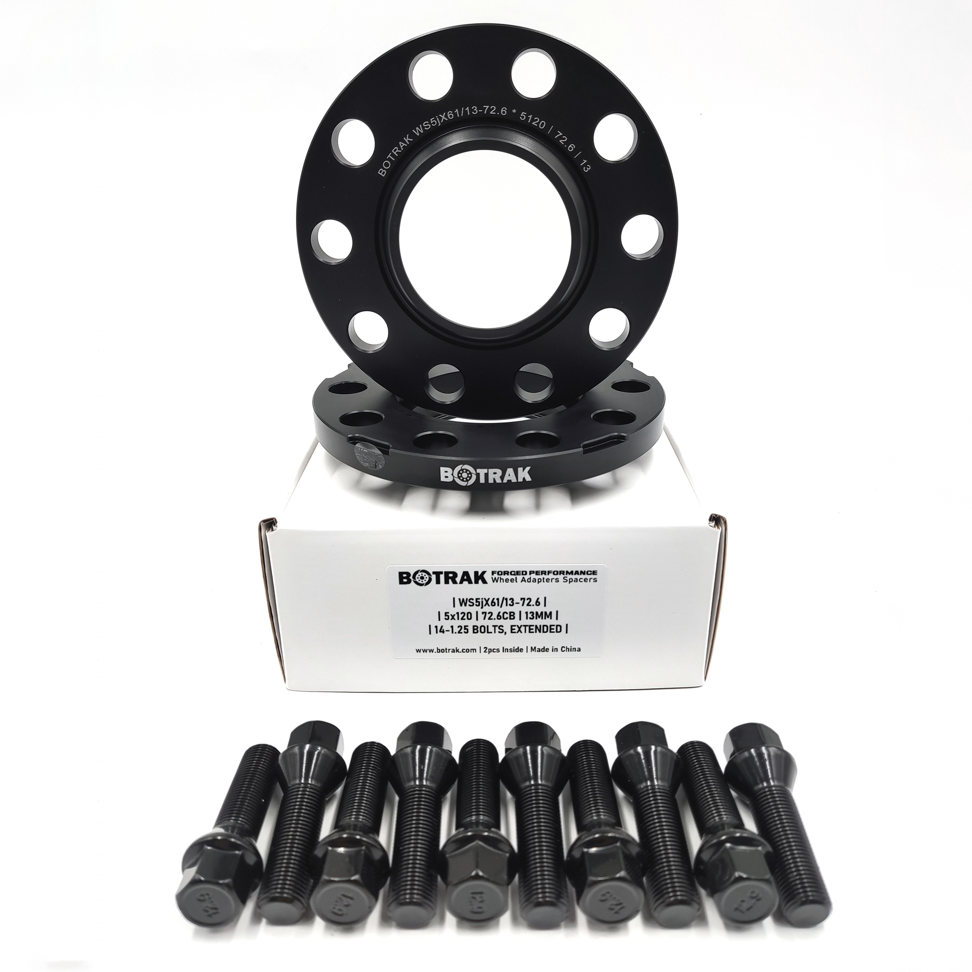 BOTRAK aerospace alloy aluminum 7075 t6 WS 5x120 wheel spacers for bmw F chassis mini countryman paceman R60 R61