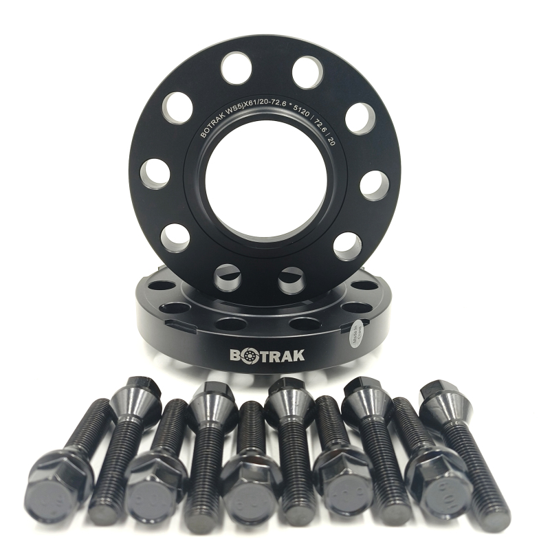 BOTRAK WS forged t6 6061 5x120 CB72.6 hub centric wheel spacers fit BMW E chassis M1 M3 M5 M6 X1 Z3 Z4 Z8
