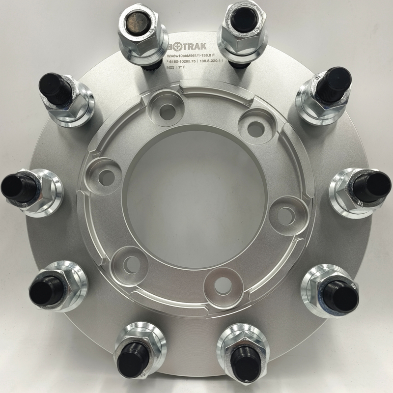 BOTRAK 6 lug to 10 lug 6x180 to 10x285 forged semi wheel adapters for ford Transit T350