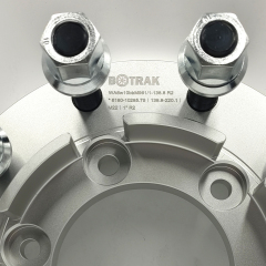BOTRAK 6 to 10 lug 6x180 to 10x285 22.5" 24.5" rims aluminum wheel spacers adapters for ford Transit T350 dually