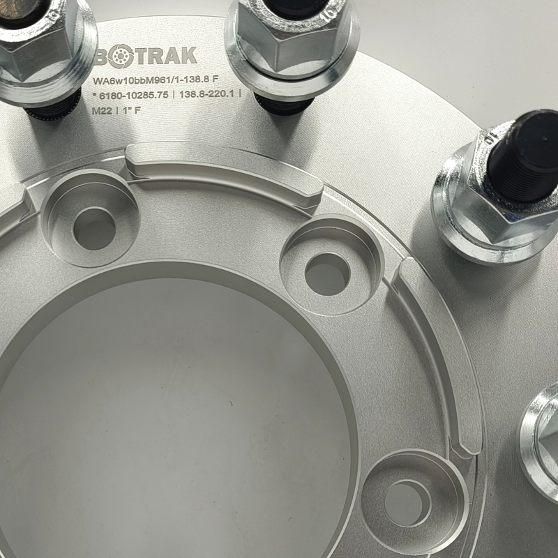 BOTRAK 6 lug to 10 lug 6x180 to 10x285 forged semi wheel adapters for ford Transit T350