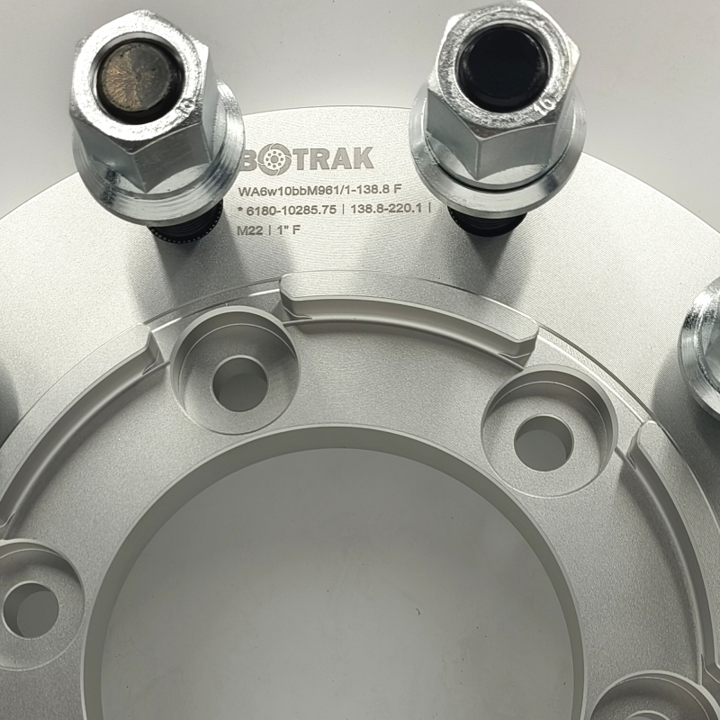 BOTRAK 6 lug to 10 lug 6x180 to 10x285 forged semi wheel adapters for ford Transit T350