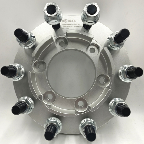 BOTRAK 6 to 10 lug 6x180 to 10x285 22.5" 24.5" rims aluminum wheel spacers adapters for ford Transit T350 dually