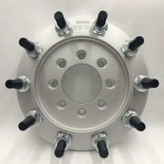 BOTRAK 8 to 10 lug 8x6.5 to 10x335 Forged Alloy Dually Wheel Adapters Spacers for Chevrolet Silverado 1500HD 2500 GMC Sierra 3500HD