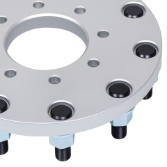 BOTRAK 8 to 10 lug 8x6.5 to 10x335 Forged Alloy Dually Wheel Adapters Spacers for Chevrolet Silverado 1500HD 2500 GMC Sierra 3500HD