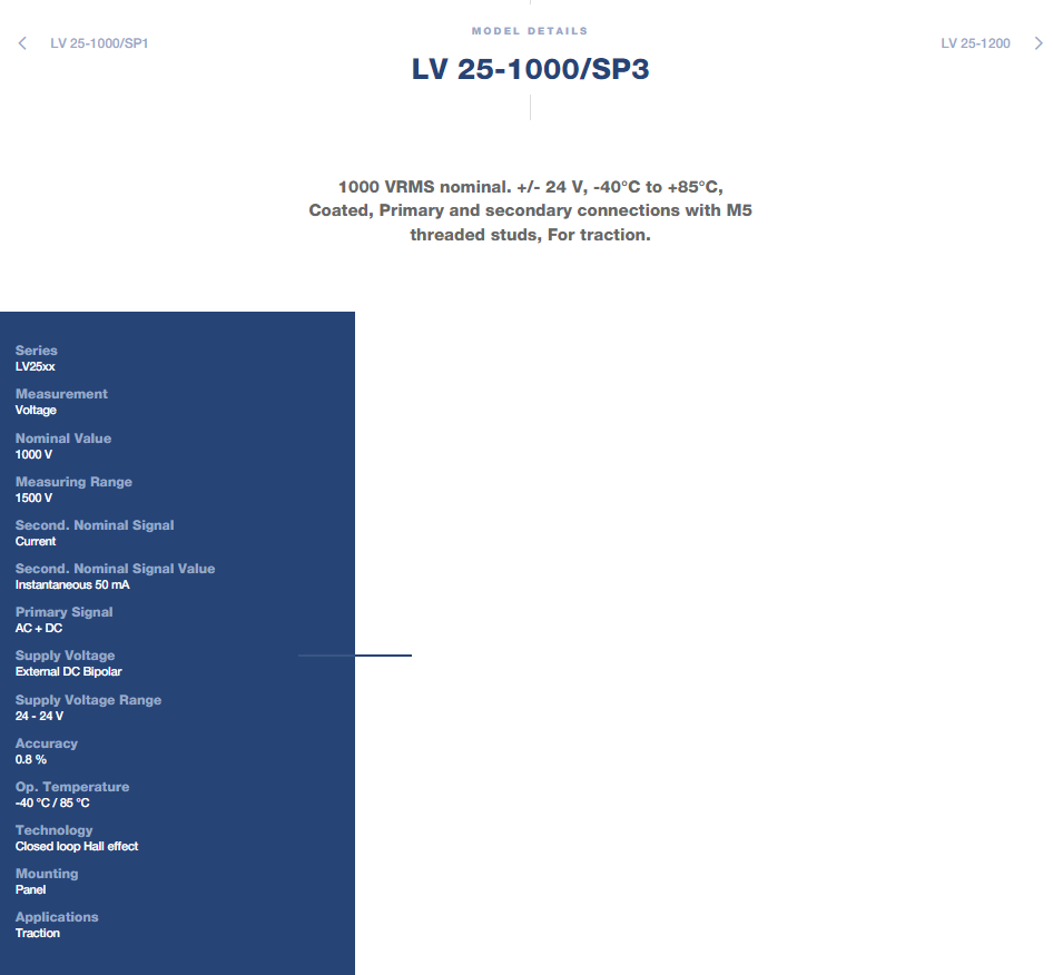 LV 25-1000/SP3 , LV25-1000/SP3