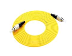 FP-305A-FC-1, 320-430nm ，单模光纤跳线，FC/UPC，3.0mm光纤保护套，长度1m