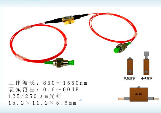 MVOA-48-FC/APC-1 1480nm，FC/APC连接头，尾纤1米
