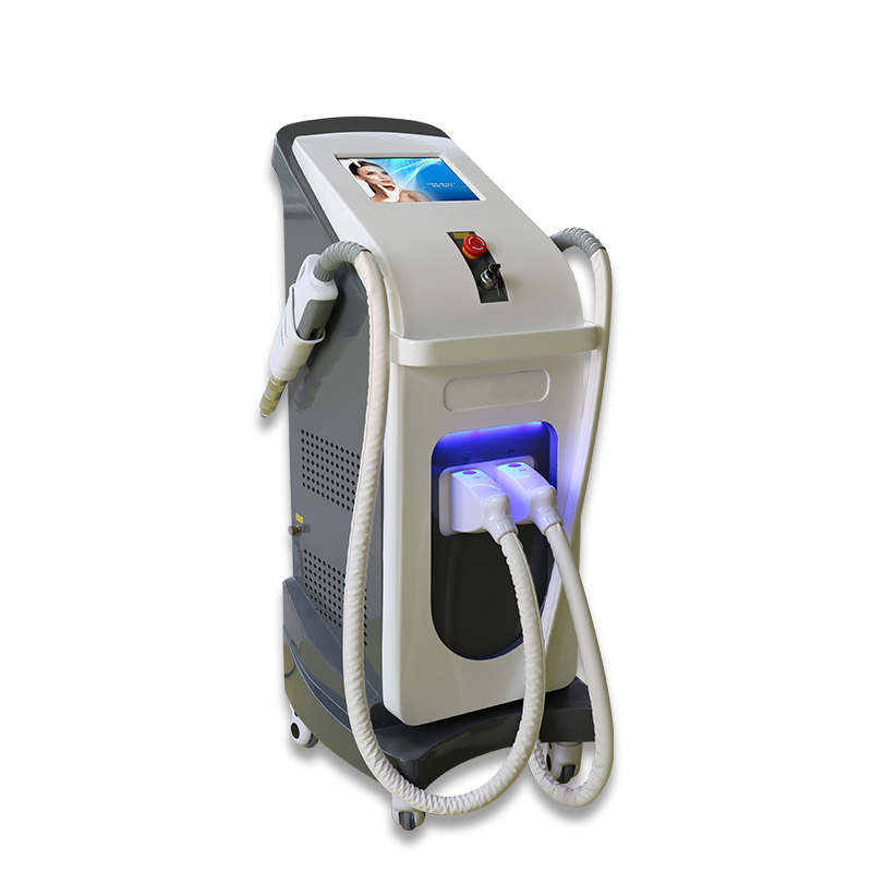 Máquina a laser vertical multifuncional IPL&amp;nd yag