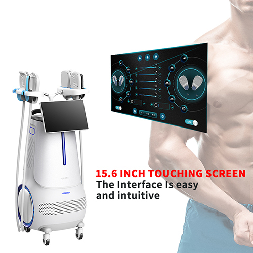Vertical ems body sculpting machine