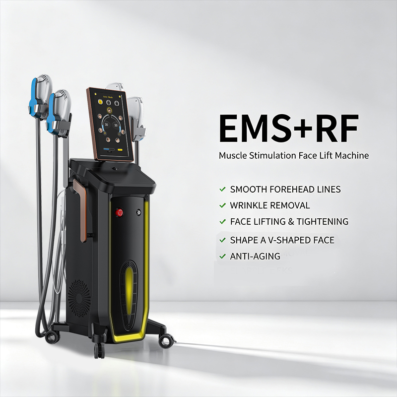 EMS+RF Muscle Stimulation Face Lift Machine