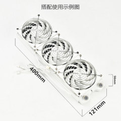 OCOCOO PT240/360 White Copper Water Cooling Radiator Factory