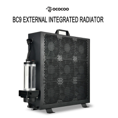 BC9 external water cooling integrated radiator