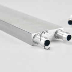 Aluminum semiconductor water cooler