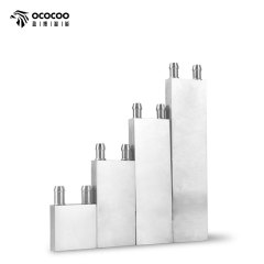 Aluminum semiconductor water cooler