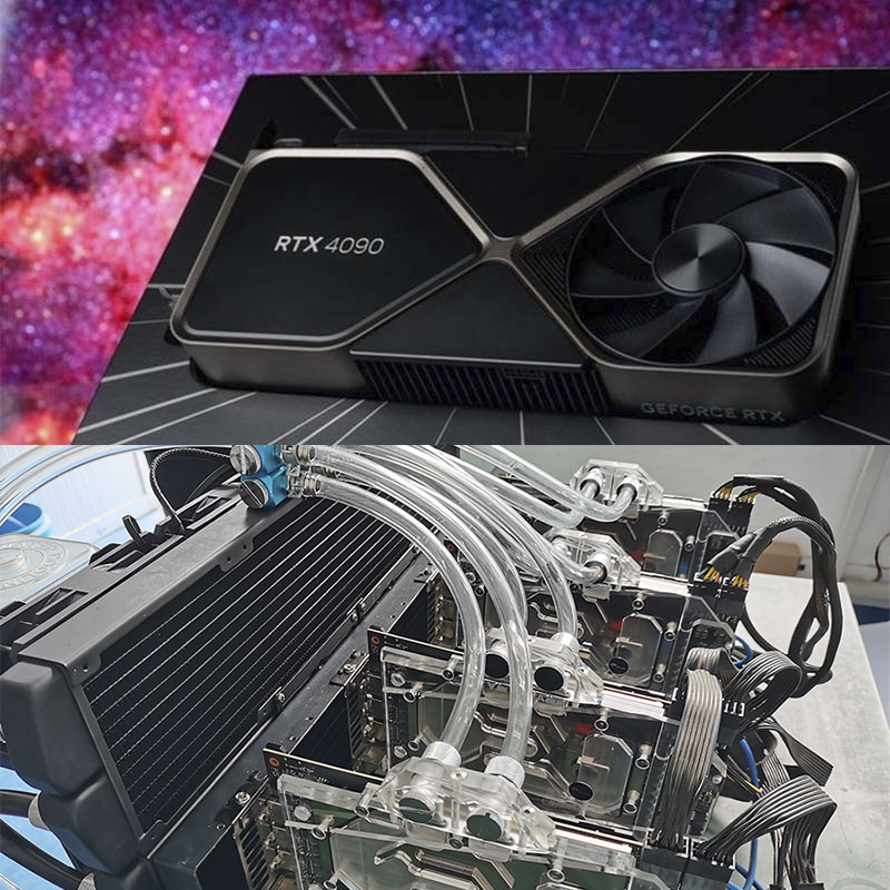 RTX 4090 GPU refitted water cooled radiator what are the benefits?