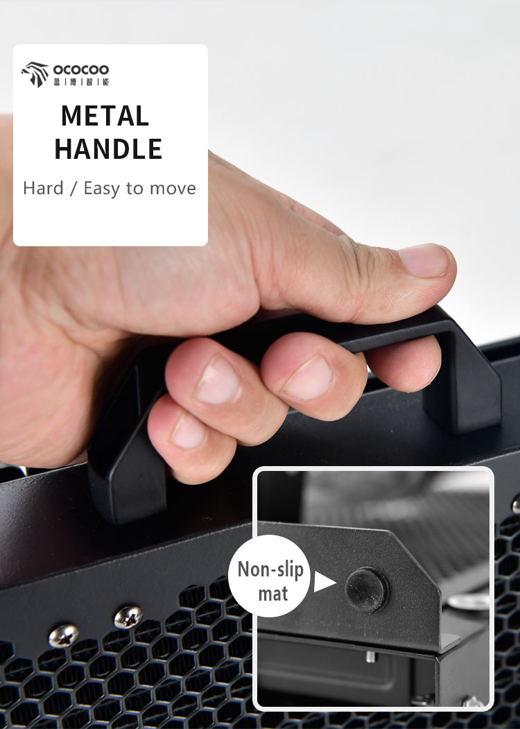 OCOCOO BC8 Radiator 110V/220V 1300L/H Pump 4500RMP Copper Heat Sink ...