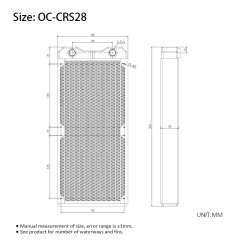 OC-CRS140/280/420 Copper Radiator