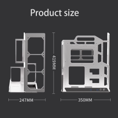 Open Computer Case