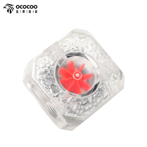 Bright water flow meter