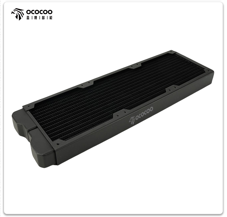 OCOCOO Copper Radiator 120mm Length 29mm Thickness Water Cooled Heat ...