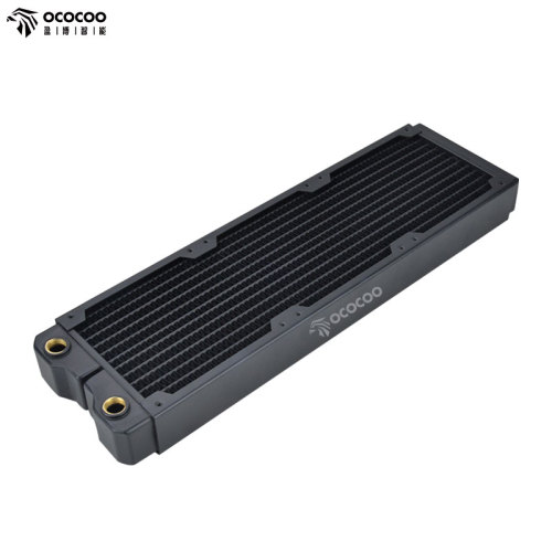 OCOCOO Copper Radiator 120mm Length 40.5mm Thickness Water Cooled Heat ...