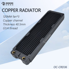OC-CRD36 Copper Radiator - Water Cooling Solution