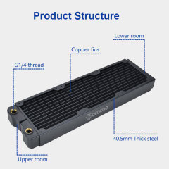 OC-CRD36 Copper Radiator - Water Cooling Solution
