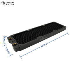 OC-CRS36 Copper Radiator - Flush Water Cooling Solution
