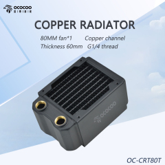 CRT80T Copper Radiator - Water Cooling Solution