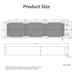 OC-CRT36 Radiator - Copper Radiator & Water Cooling