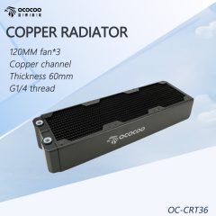 OC-CRT36 Radiator - Copper Radiator & Water Cooling