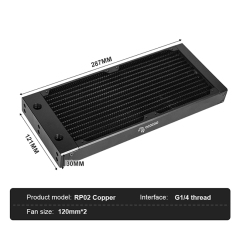 OCOCOO RP02 240 Copper Water Cooling Radiator Factory