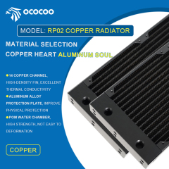 OCOCOO RP02 240 Copper Water Cooling Radiator Factory