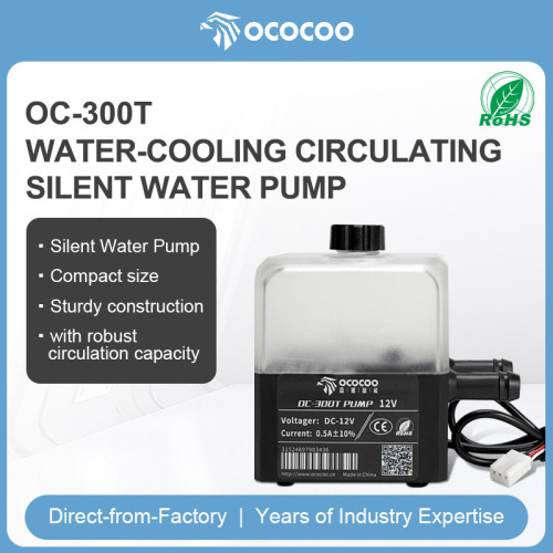OC-300T Water Cooling Pump Circulating Silent 12V/24V