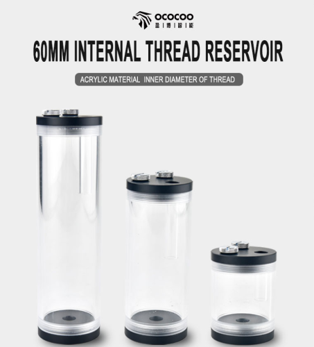 OCOCOO 60mm Internal Thread Reservoir-Black factory