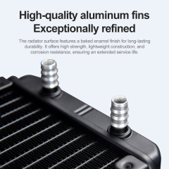 OCOCOO 120S-8 Aluminum Water Cooling Radiator