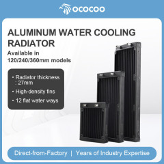 OCOCOO 240L-8 Aluminum Water cooling Radiator