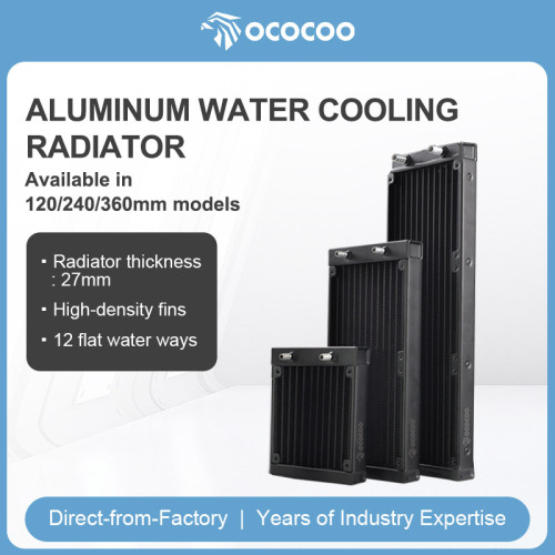 OCOCOO 240L-8 Aluminum Water cooling Radiator